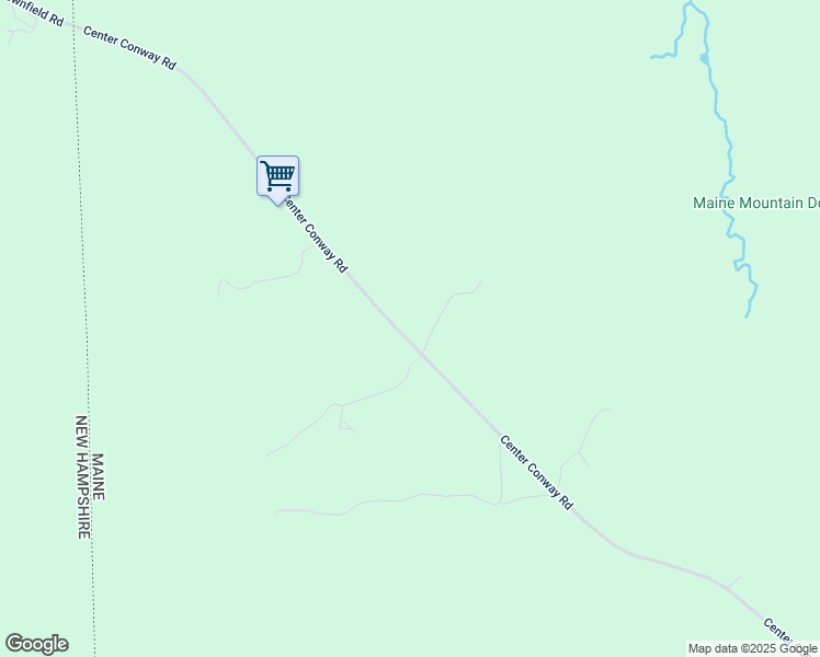 map of restaurants, bars, coffee shops, grocery stores, and more near 361 Center Conway Road in Brownfield