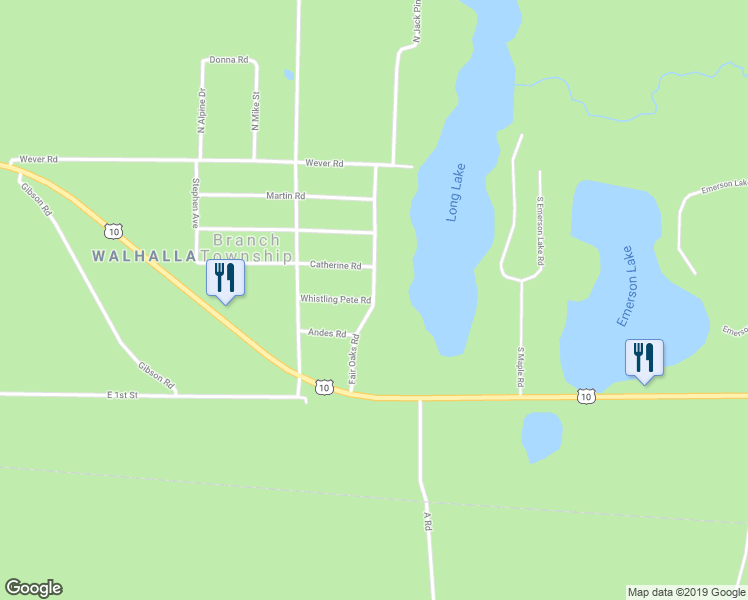 map of restaurants, bars, coffee shops, grocery stores, and more near Fair Oaks Road in Fountain