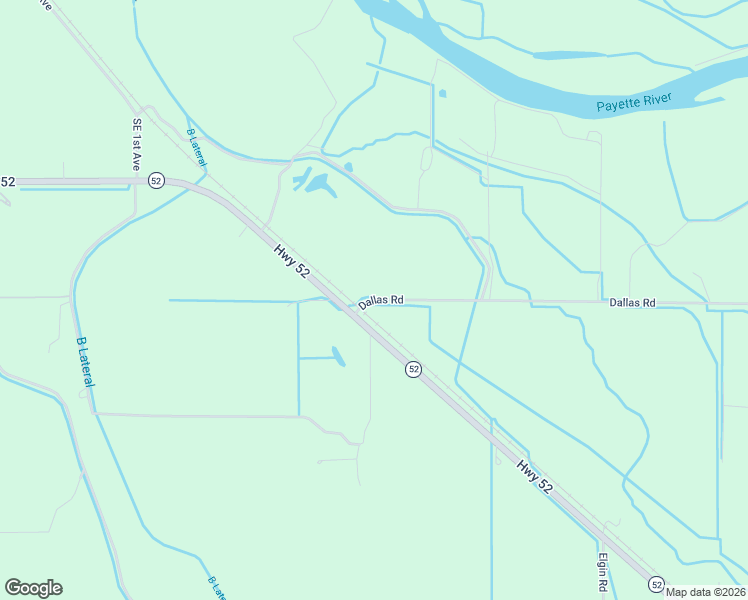 map of restaurants, bars, coffee shops, grocery stores, and more near 6410 Dallas Rd in New Plymouth