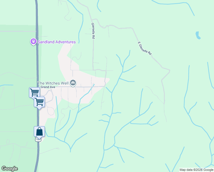 map of restaurants, bars, coffee shops, grocery stores, and more near 85175 Hemlock Street in Florence