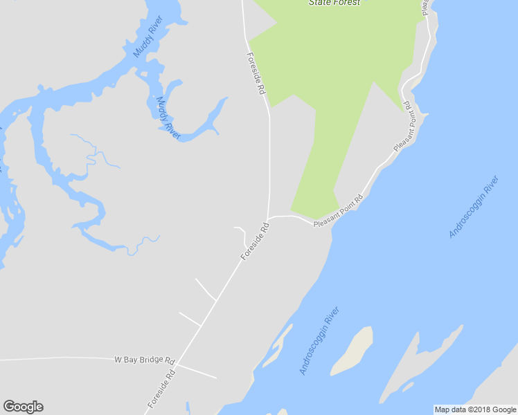map of restaurants, bars, coffee shops, grocery stores, and more near 806 Foreside Road in Topsham