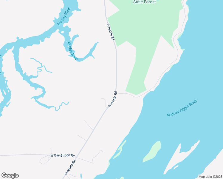map of restaurants, bars, coffee shops, grocery stores, and more near 806 Foreside Road in Topsham