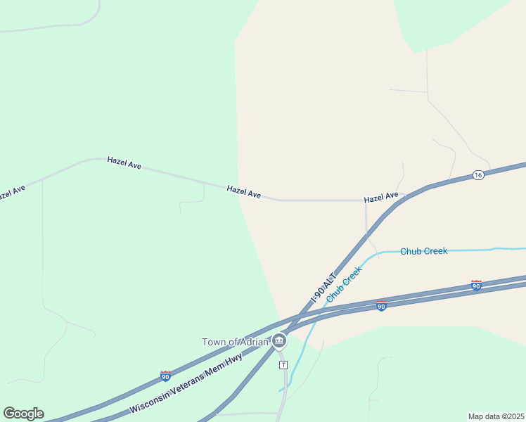 map of restaurants, bars, coffee shops, grocery stores, and more near 20496-20904 Hazel Avenue in Tomah