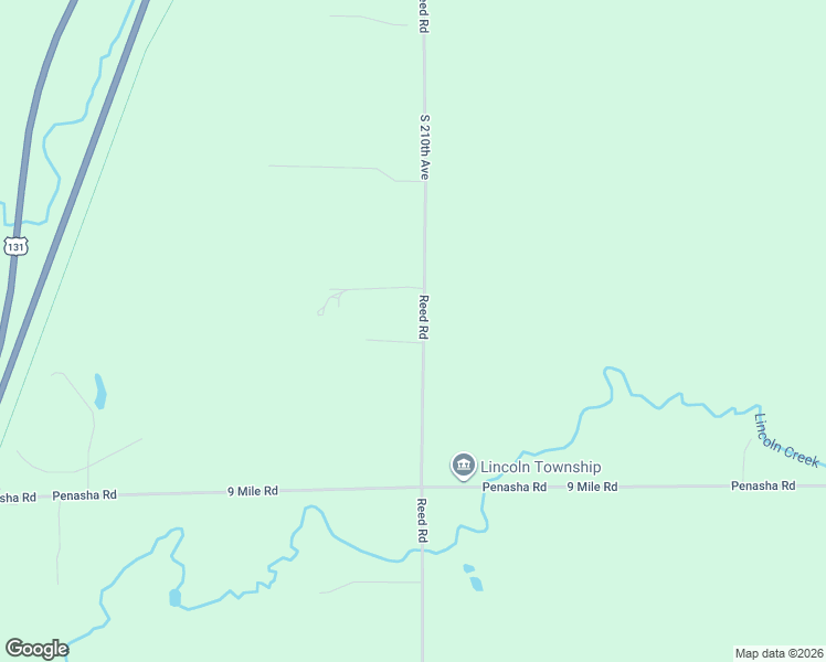 map of restaurants, bars, coffee shops, grocery stores, and more near 9301 South 210th Avenue in Reed City