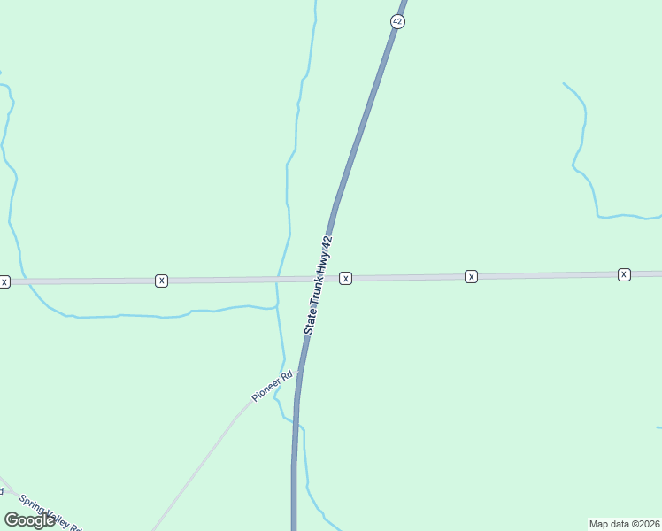 map of restaurants, bars, coffee shops, grocery stores, and more near 11834 County Road X in Newton