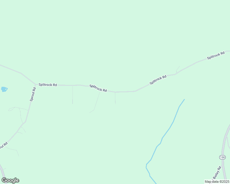 map of restaurants, bars, coffee shops, grocery stores, and more near 165 Splitrock Road in Bristol