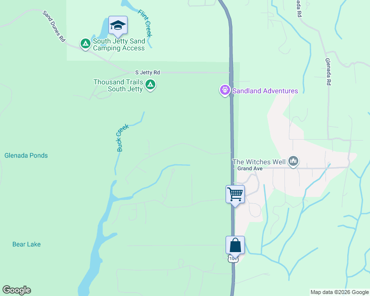 map of restaurants, bars, coffee shops, grocery stores, and more near 5046 North Loftus Road in Florence