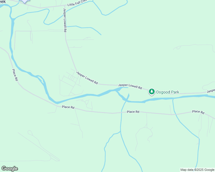 map of restaurants, bars, coffee shops, grocery stores, and more near 39360 Jasper Lowell Road in Lowell