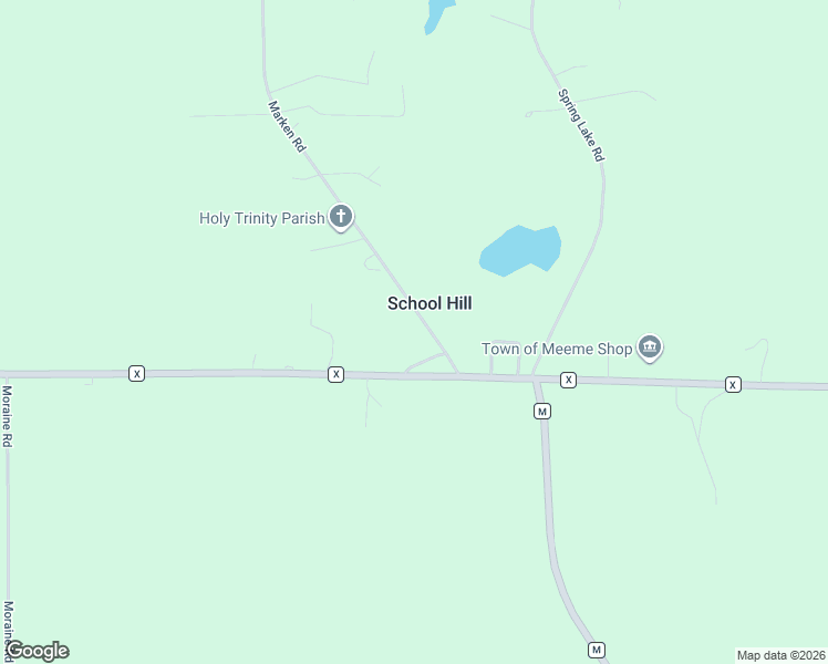 map of restaurants, bars, coffee shops, grocery stores, and more near 12115 Marken Road in Kiel