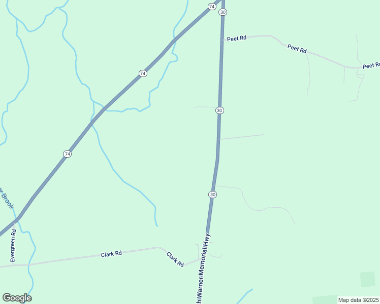 map of restaurants, bars, coffee shops, grocery stores, and more near 3356 Vermont 30 in Cornwall