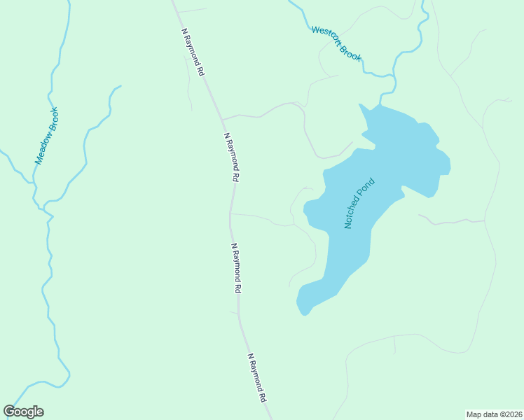 map of restaurants, bars, coffee shops, grocery stores, and more near 10 Notched Pond Road in Raymond
