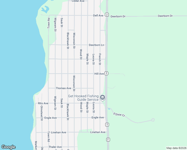 map of restaurants, bars, coffee shops, grocery stores, and more near 2101 Leona Street in Friendship