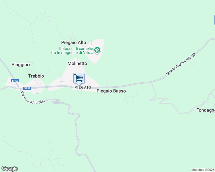 map of restaurants, bars, coffee shops, grocery stores, and more near 1 Via di Pescaglia in Piegaio Basso