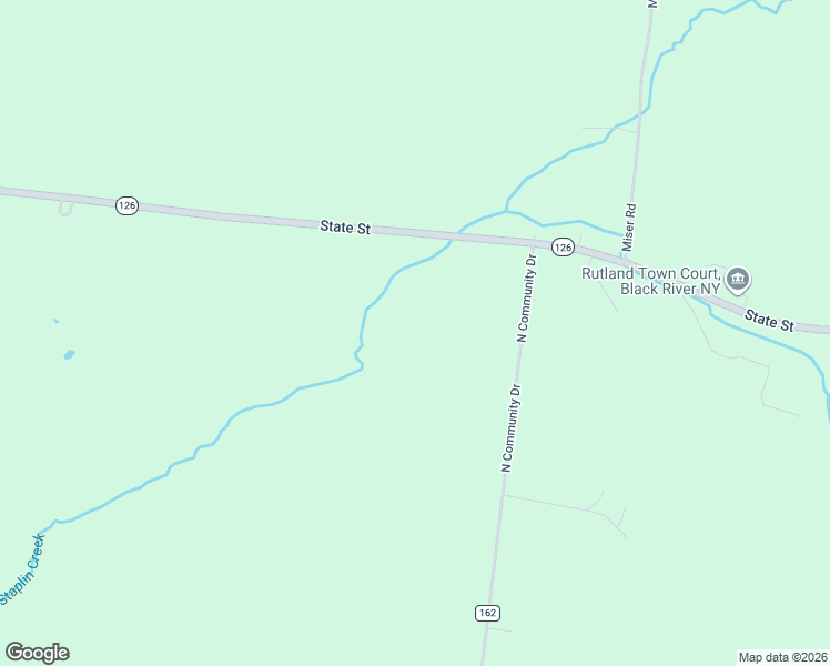 map of restaurants, bars, coffee shops, grocery stores, and more near 27938 New York 126 in Watertown