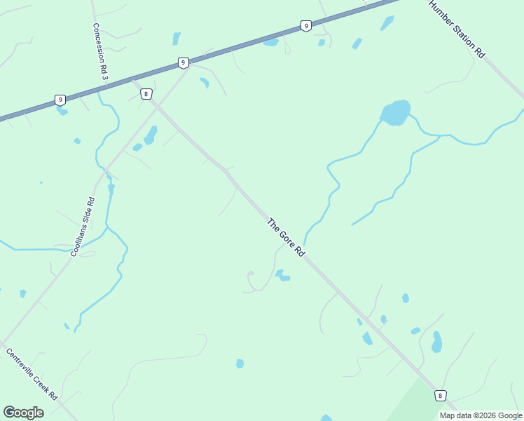 map of restaurants, bars, coffee shops, grocery stores, and more near 18711 The Gore Road in Regional Municipality of Peel