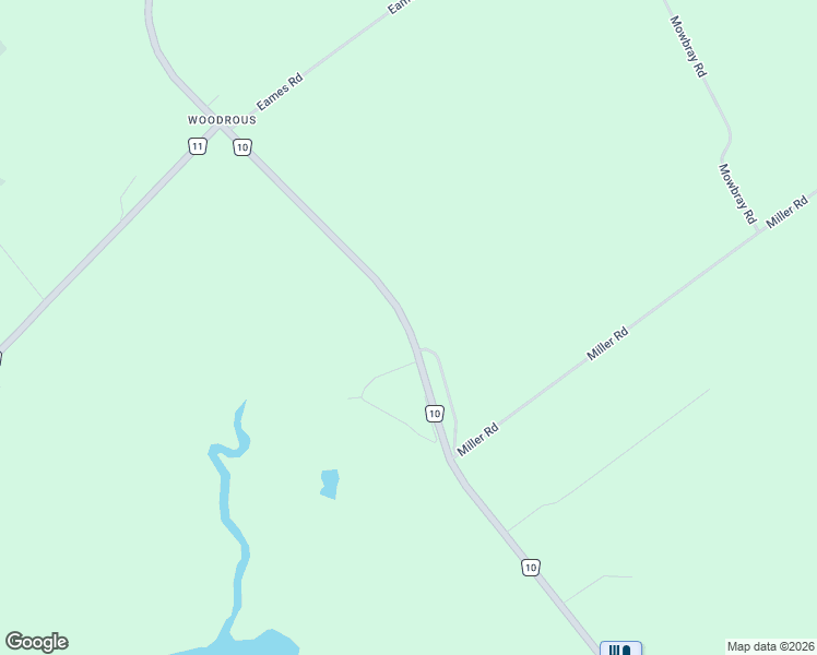 map of restaurants, bars, coffee shops, grocery stores, and more near County Road 10 in Prince Edward