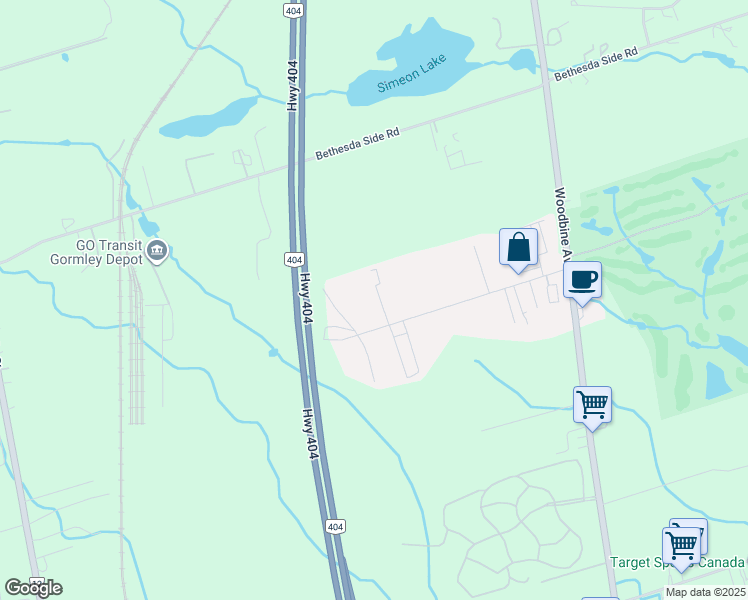 map of restaurants, bars, coffee shops, grocery stores, and more near 39 Cardico Drive in Gormley