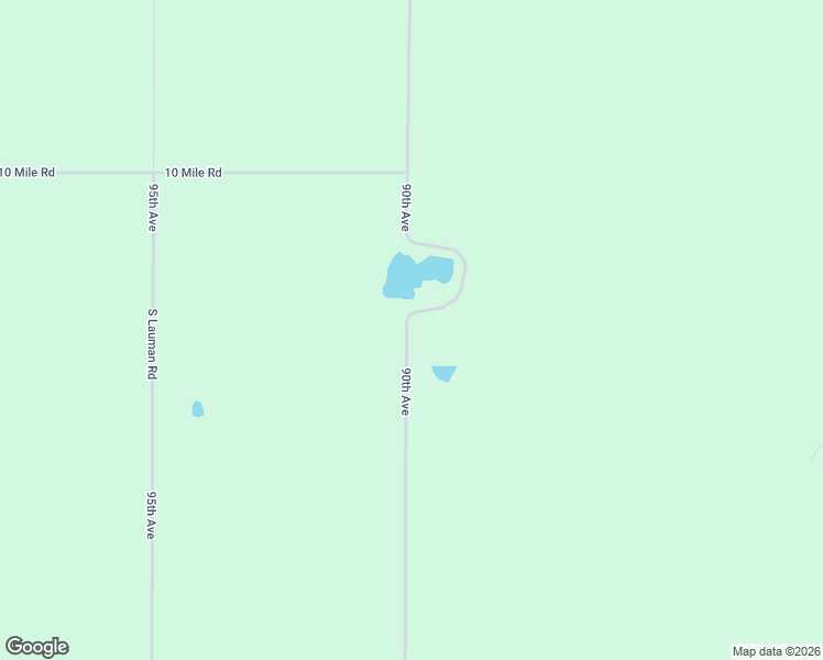 map of restaurants, bars, coffee shops, grocery stores, and more near 9708 90th Avenue in Evart