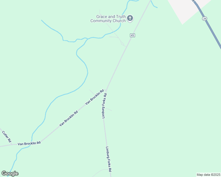 map of restaurants, bars, coffee shops, grocery stores, and more near 19884-20018 County Road 45 in Carthage