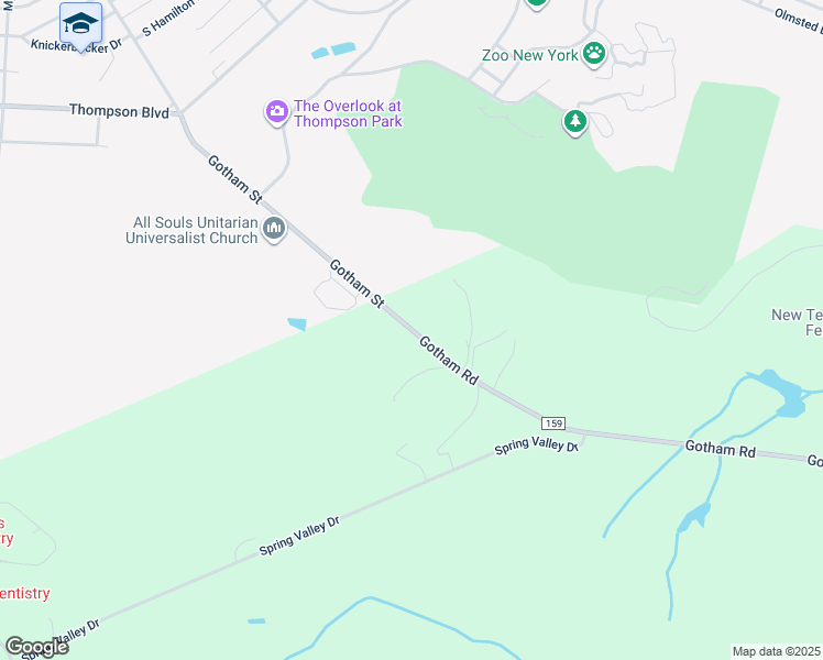 map of restaurants, bars, coffee shops, grocery stores, and more near 1398 Gotham Street in Watertown