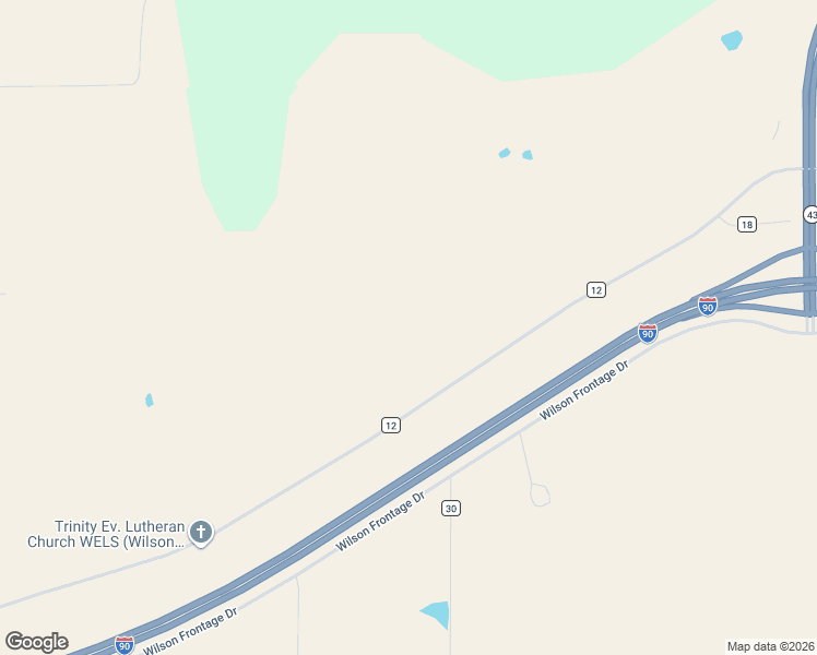 map of restaurants, bars, coffee shops, grocery stores, and more near 29037 County Highway 12 in Winona