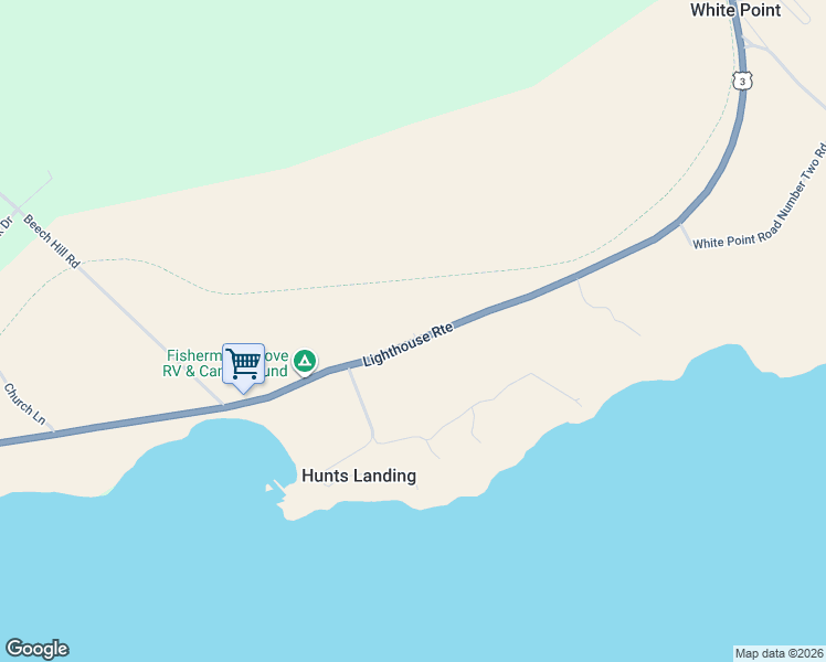 map of restaurants, bars, coffee shops, grocery stores, and more near 6642 Highway 3 in Port Joli