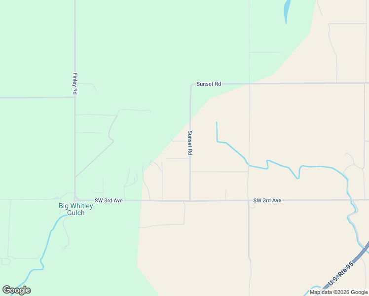 map of restaurants, bars, coffee shops, grocery stores, and more near 5625 Sunset Road in Fruitland