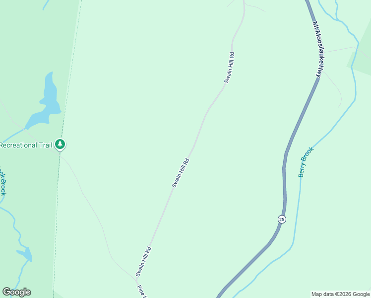 map of restaurants, bars, coffee shops, grocery stores, and more near Swain Hill Road in Warren