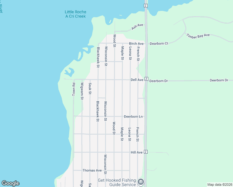 map of restaurants, bars, coffee shops, grocery stores, and more near 2060 Wood Street in Friendship