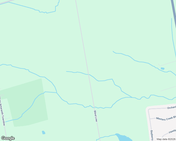 map of restaurants, bars, coffee shops, grocery stores, and more near 593475 Blind Line in Mono