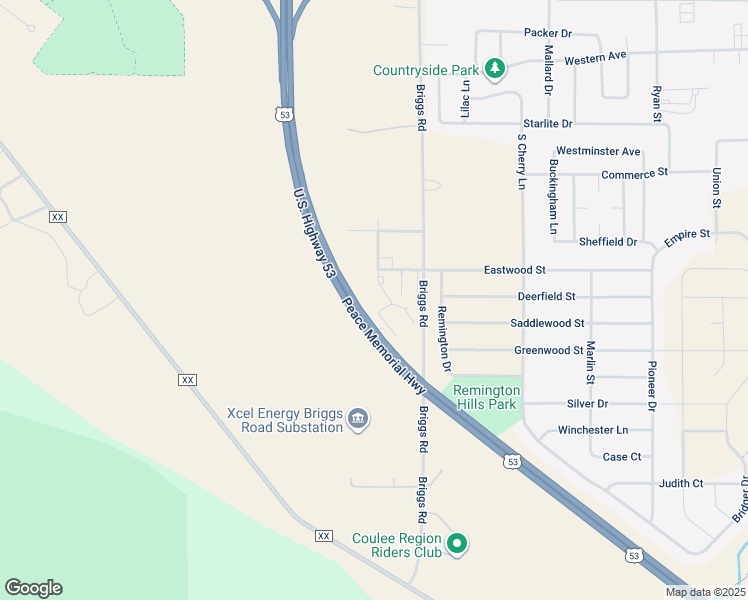 map of restaurants, bars, coffee shops, grocery stores, and more near 708 Angel Court in Holmen