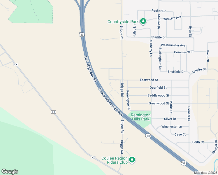 map of restaurants, bars, coffee shops, grocery stores, and more near 708 Angel Court in Holmen