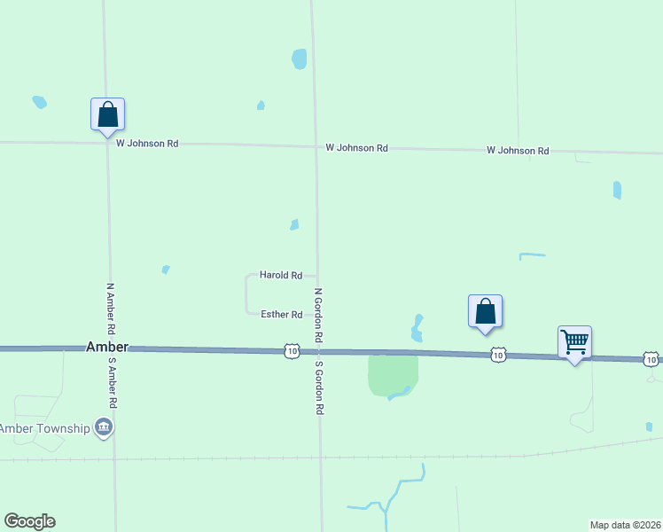 map of restaurants, bars, coffee shops, grocery stores, and more near 198 North Gordon Road in Scottville