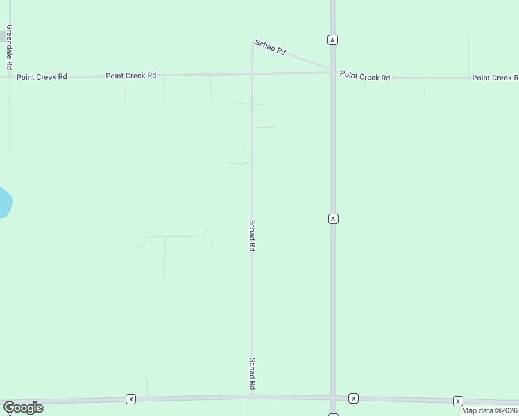 map of restaurants, bars, coffee shops, grocery stores, and more near 11607 Schad Road in Kiel