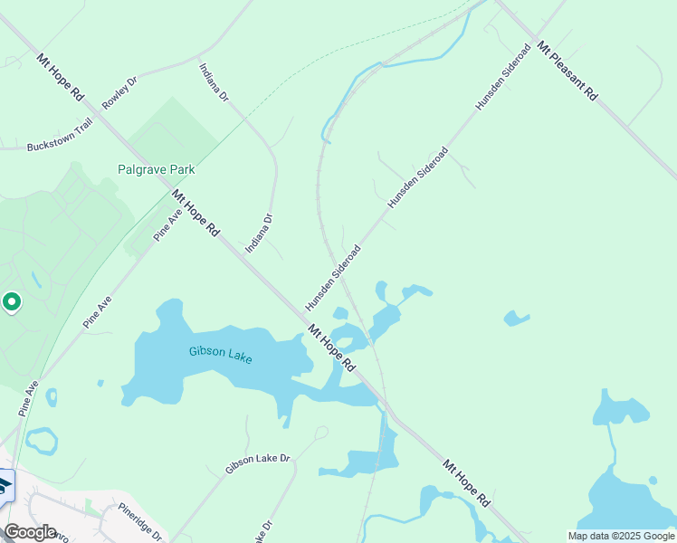 map of restaurants, bars, coffee shops, grocery stores, and more near 9679 Hunsden Sideroad in Caledon
