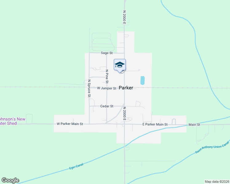 map of restaurants, bars, coffee shops, grocery stores, and more near 27 West Juniper Street in Saint Anthony