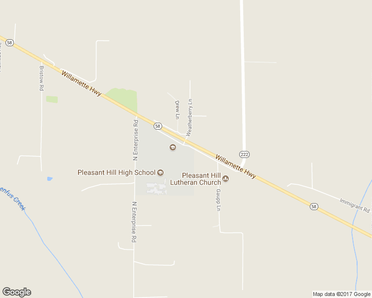 map of restaurants, bars, coffee shops, grocery stores, and more near 36386 Highway 58 in Pleasant Hill