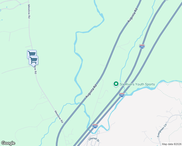map of restaurants, bars, coffee shops, grocery stores, and more near in Topsham