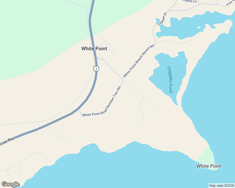 map of restaurants, bars, coffee shops, grocery stores, and more near 111 White Point Road Number Two Road in Hunts Point