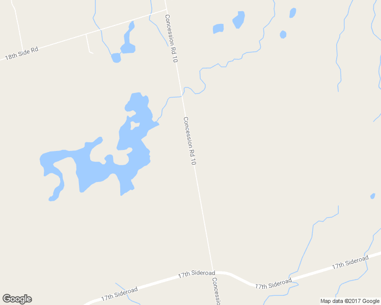 map of restaurants, bars, coffee shops, grocery stores, and more near 15670 Concession Road 10 in Schomberg
