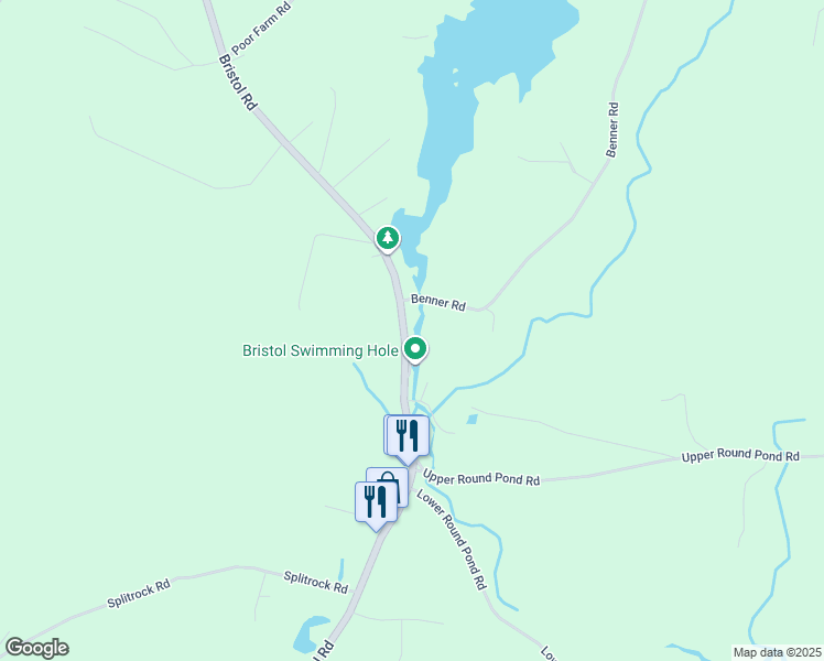 map of restaurants, bars, coffee shops, grocery stores, and more near 1204 Bristol Road in Bristol