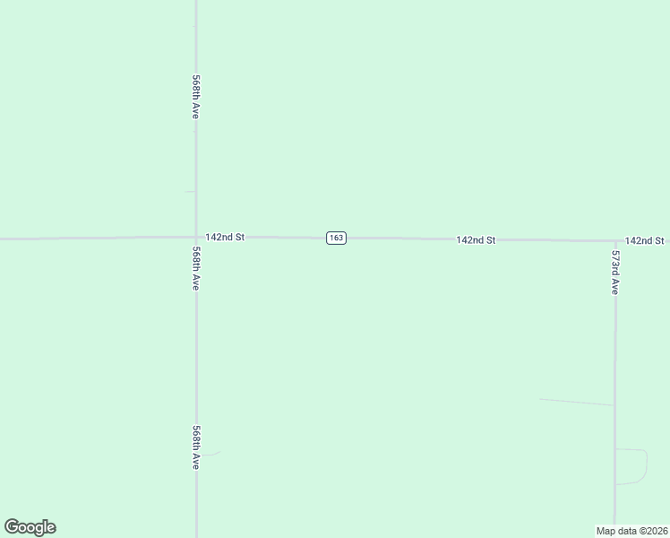map of restaurants, bars, coffee shops, grocery stores, and more near 56977 142nd Street in Mapleton
