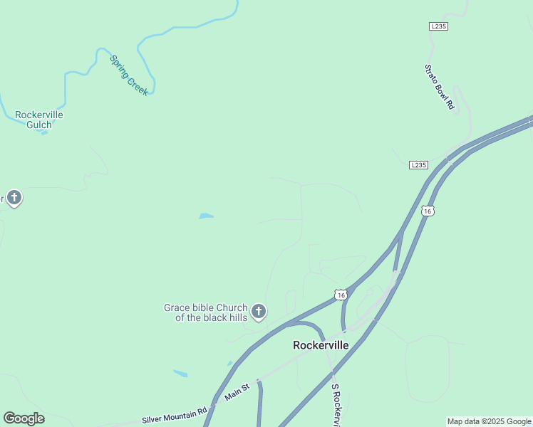 map of restaurants, bars, coffee shops, grocery stores, and more near 13494 Adjenty Court in Rapid City