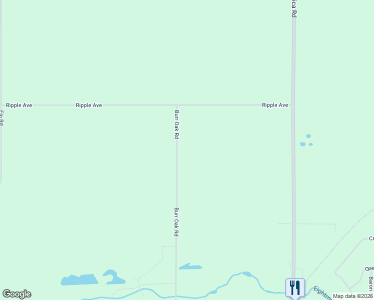 map of restaurants, bars, coffee shops, grocery stores, and more near 2018 Burr Oak Road in Oshkosh