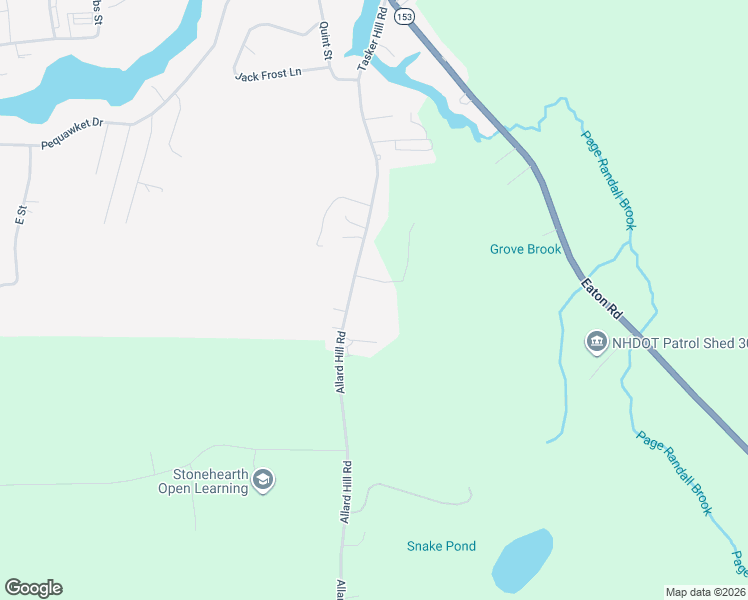 map of restaurants, bars, coffee shops, grocery stores, and more near 321 Tasker Hill Road in Conway