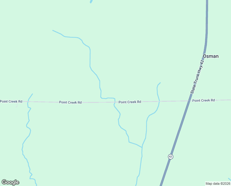 map of restaurants, bars, coffee shops, grocery stores, and more near 12024 Point Creek Road in Newton