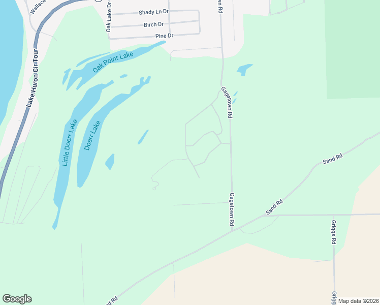 map of restaurants, bars, coffee shops, grocery stores, and more near Kilkenny Drive in Caseville