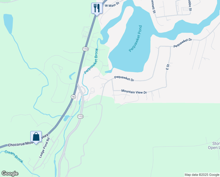 map of restaurants, bars, coffee shops, grocery stores, and more near 89 Mountain View Drive in Albany