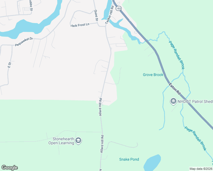 map of restaurants, bars, coffee shops, grocery stores, and more near 321 Tasker Hill Road in Conway