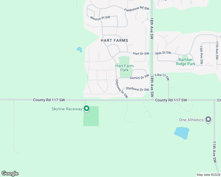 map of restaurants, bars, coffee shops, grocery stores, and more near 2286 Phoenix Road Southwest in Rochester